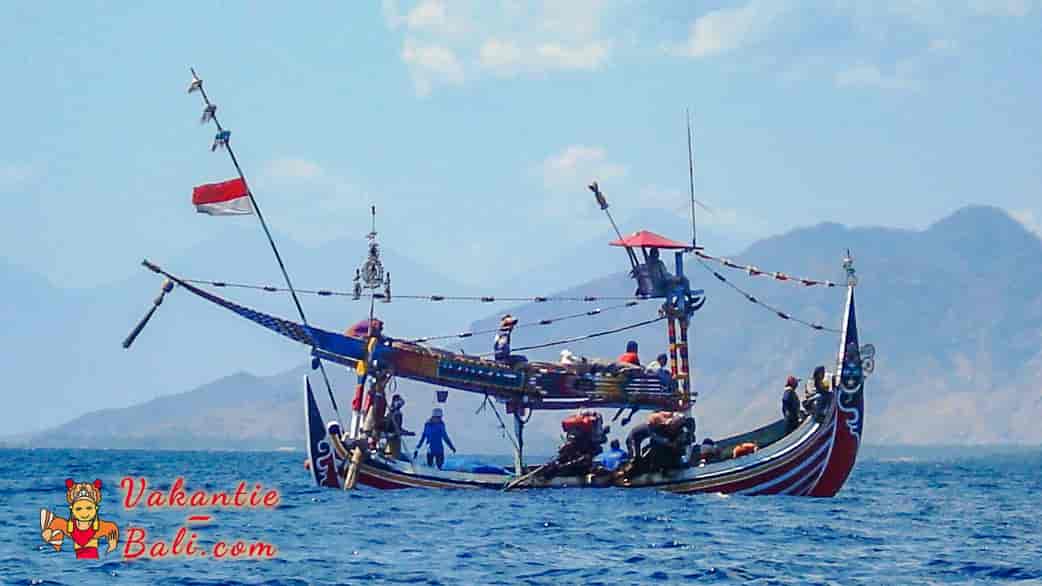Balinese processieboot