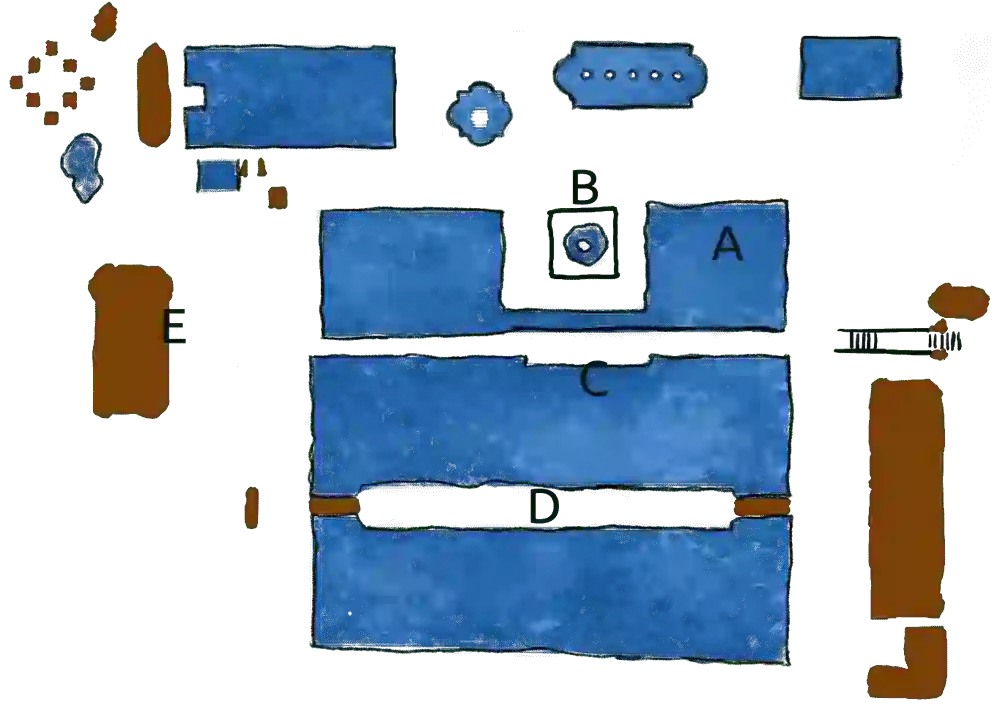 Plattegrond Tirta Gangga