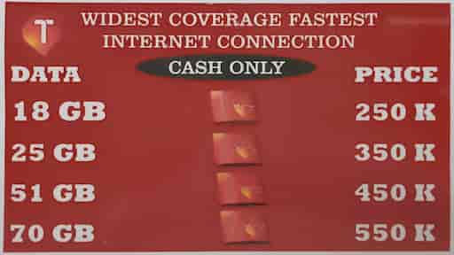 Telkomsel sim kaartjes op het vliegveld kopen.